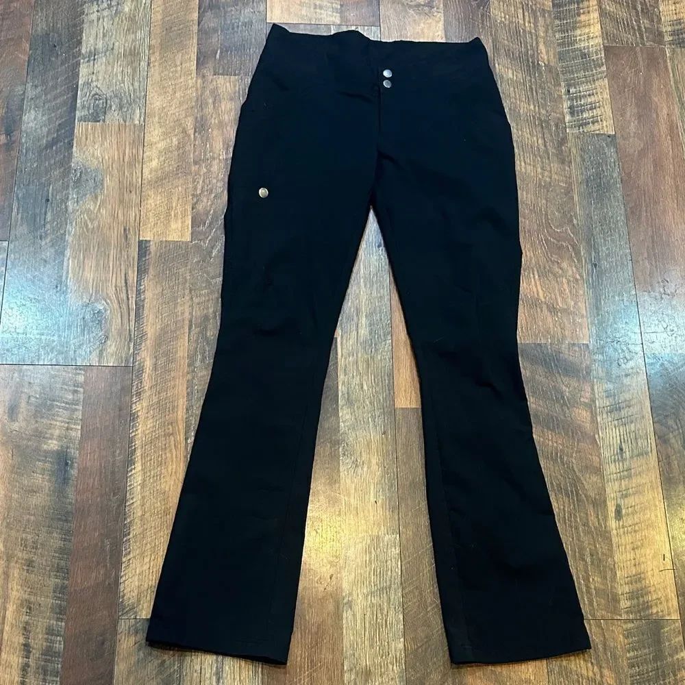 Columbia Black Flare Women's Pants 6 (5165)
